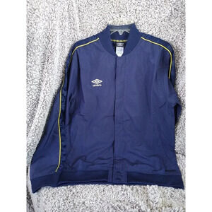 New mens umbro premier league soccer‎ jacket sz medium​